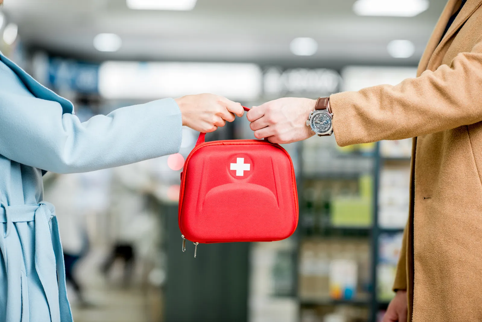 Pflegeteam bei der Schichtübergabe — Teamarbeit im Pflegedienst